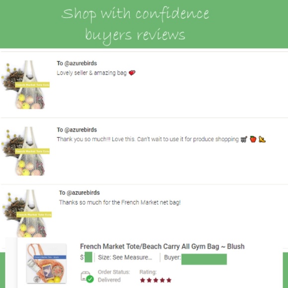 French Market Tote/Beach Carry All Gym Bag~Apricot - Picture 2 of 3